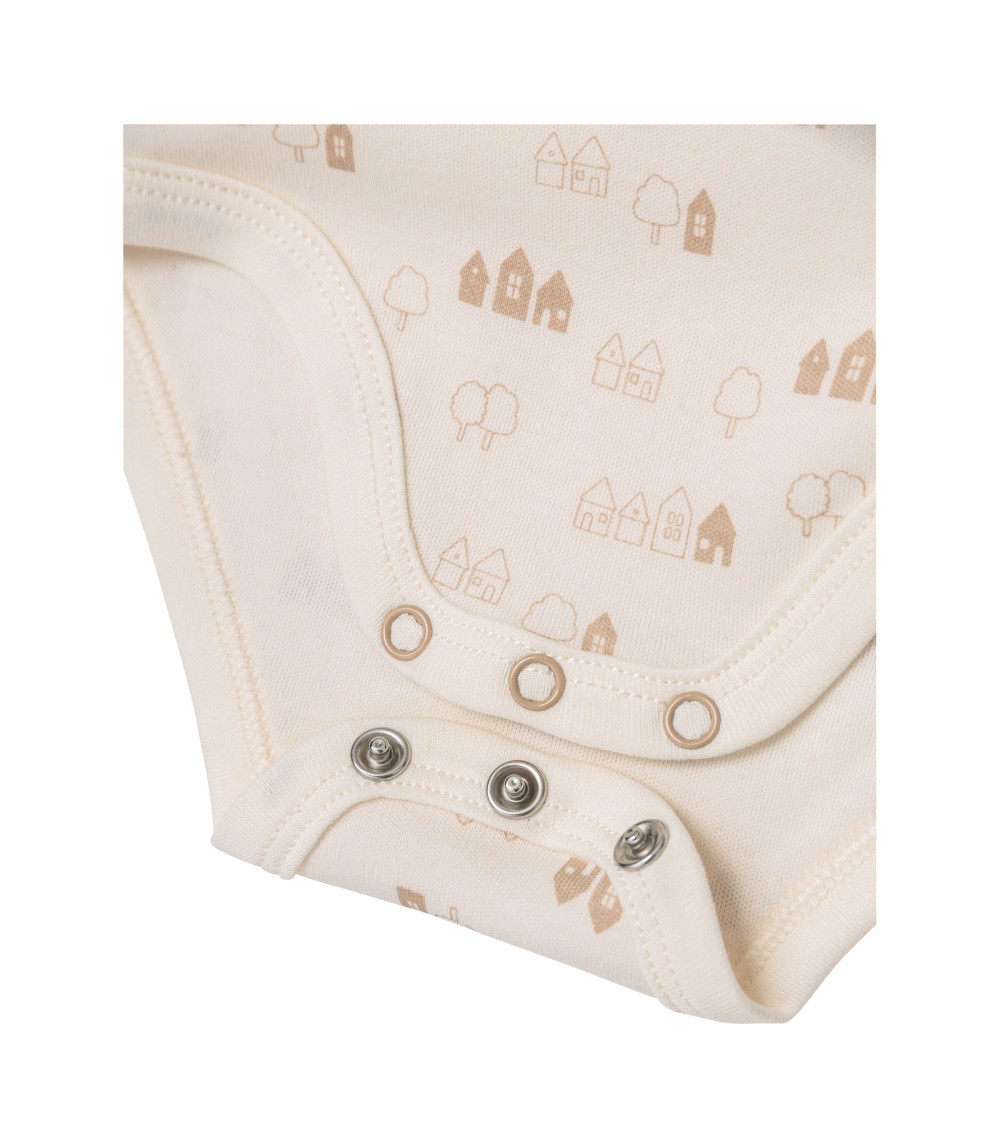 3er-Pack Bodys kurzarm Ringel Haus