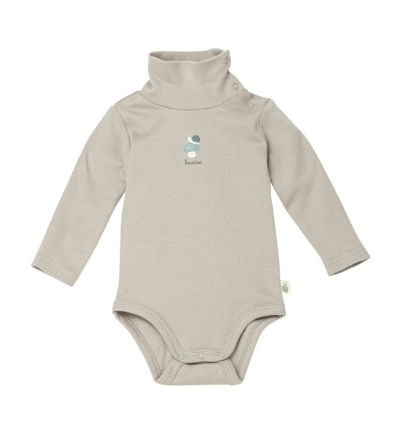 Rollkragenbody langarm Pilz Schnecke