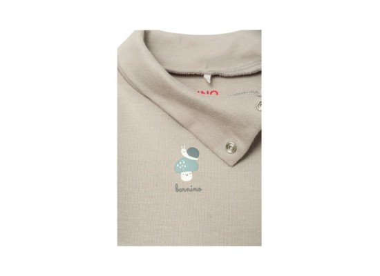 Rollkragenbody langarm Pilz Schnecke