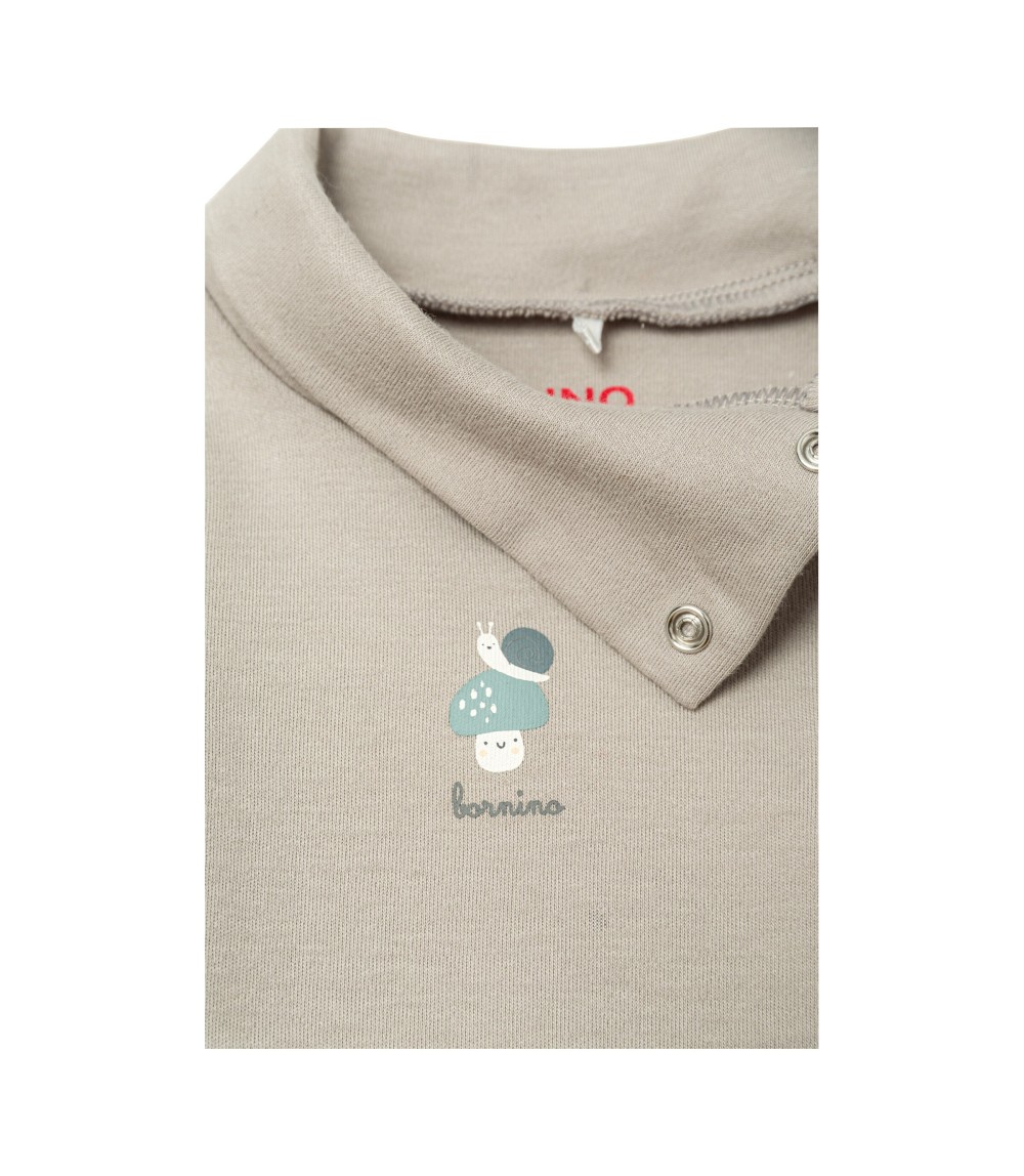 Rollkragenbody langarm Pilz Schnecke