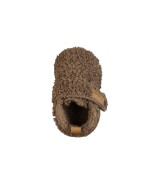 Krabbel-und Hausschuhe mit Klettverschluss Plüsch