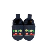 Kinderschuhe RecyStep Autos blau