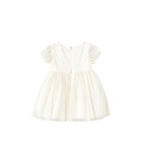 Tüllkleid kurzarm Glitzer