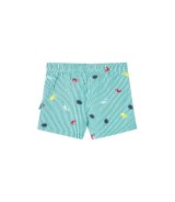 Shorts Meerestiere Streifen
