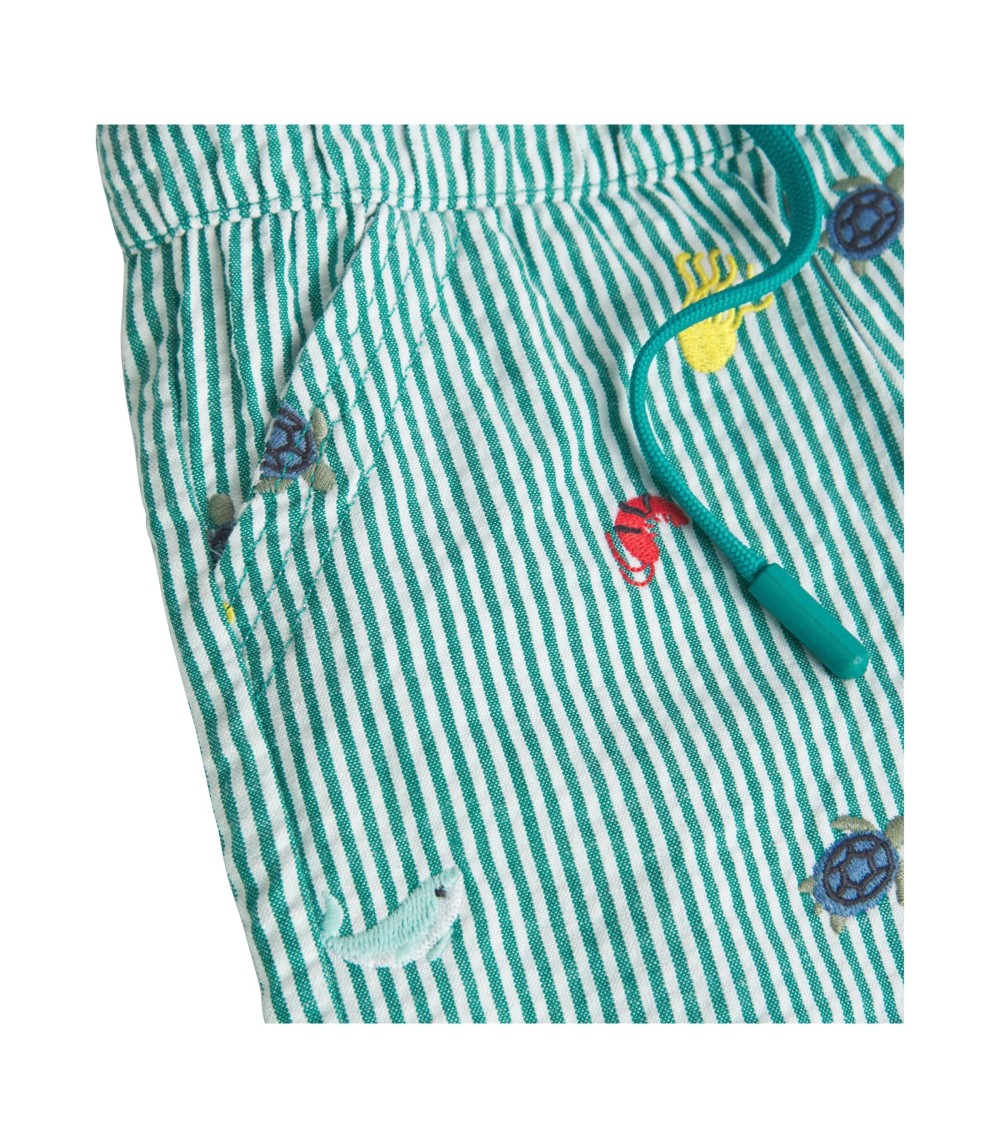 Shorts Meerestiere Streifen