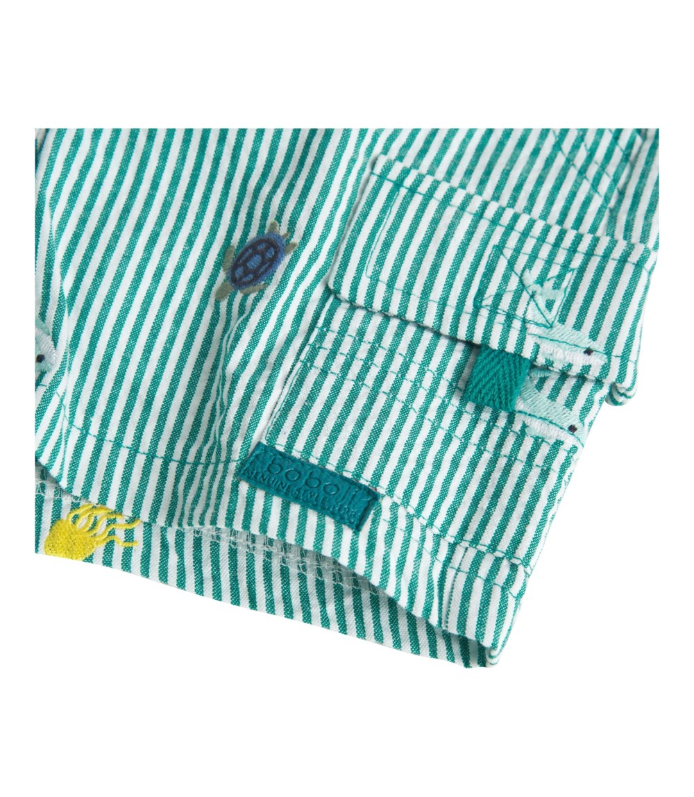 Shorts Meerestiere Streifen