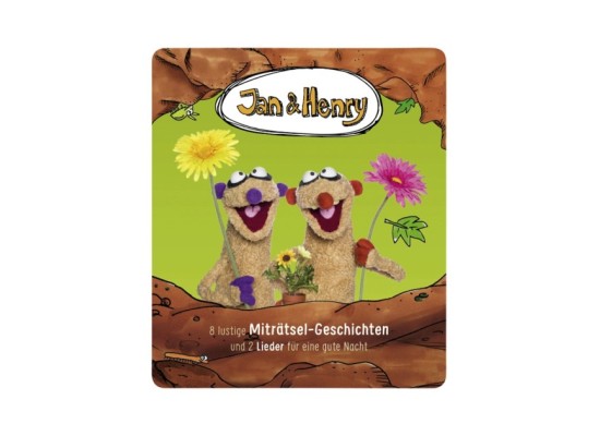 Tonie Hörfigur Jan & Henry - 8 lustige Miträtsel-Geschichten und 2 Lie