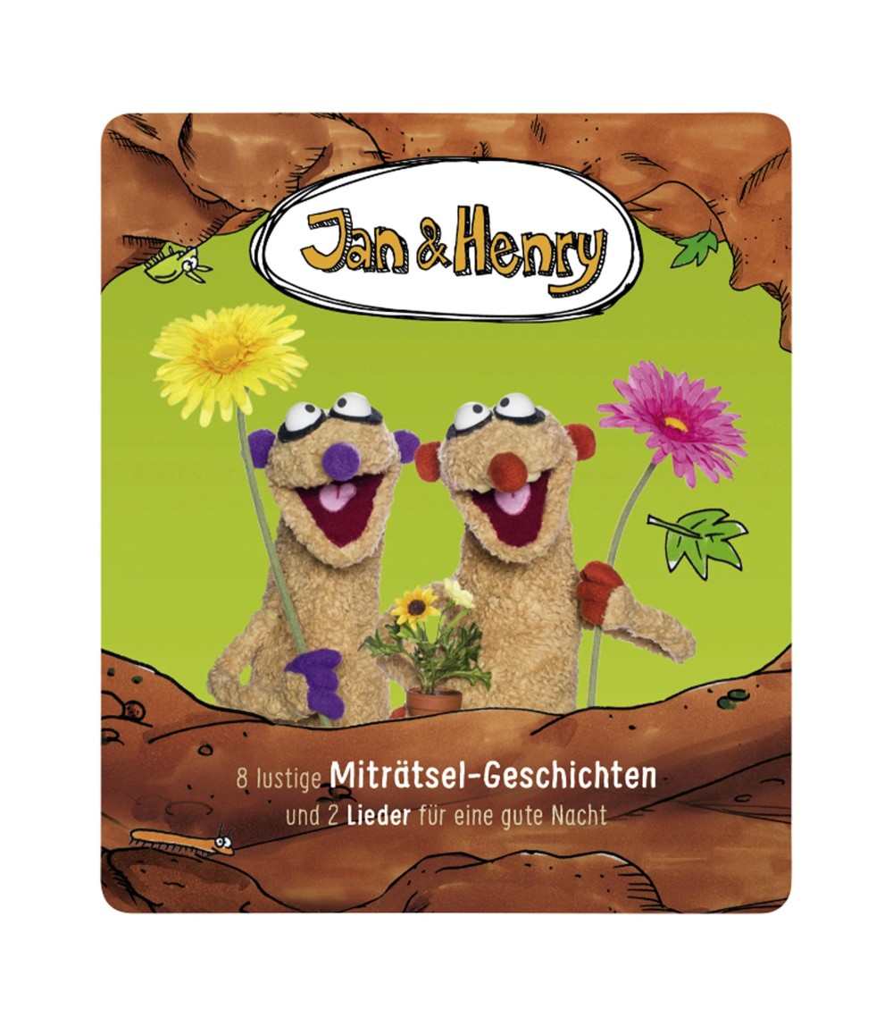 Tonie Hörfigur Jan & Henry - 8 lustige Miträtsel-Geschichten und 2 Lie