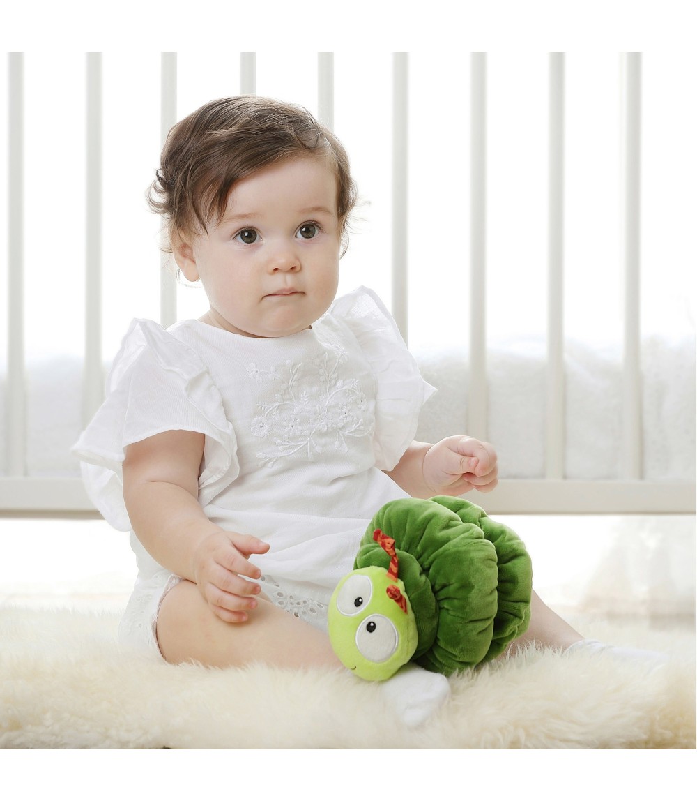 Rassel Raupe mit Vibration PlayQ