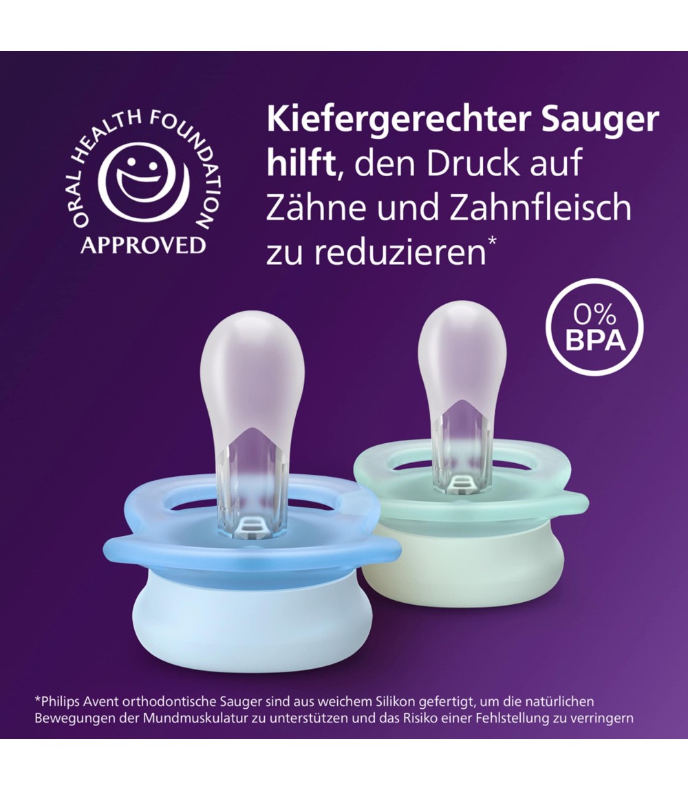 2er-Pack Schnuller ultra start, 0-2M