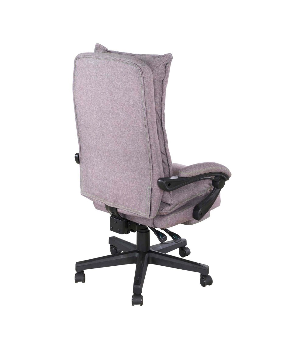 gepolsterter Gamingstuhl, stufenlos höhenverstellbar, Wippmechanik, Be