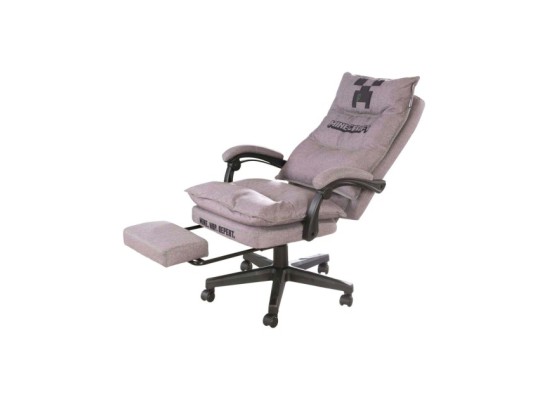 gepolsterter Gamingstuhl, stufenlos höhenverstellbar, Wippmechanik, Be