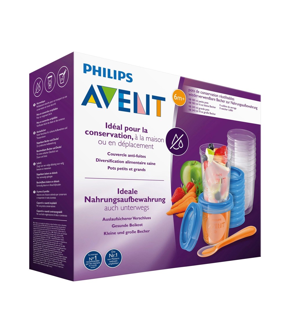 Aufbewahrungssystem für Babynahrung, SCF721/20, 240ml