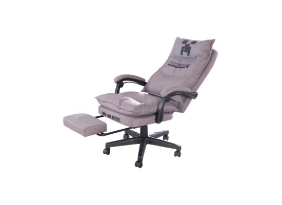 gepolsterter Gamingstuhl, stufenlos höhenverstellbar, Wippmechanik, Be