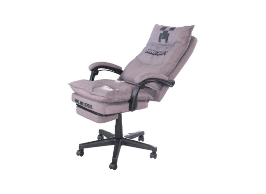 gepolsterter Gamingstuhl, stufenlos höhenverstellbar, Wippmechanik, Be