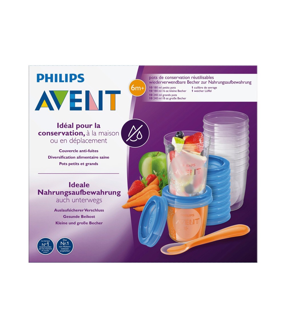 Aufbewahrungssystem für Babynahrung, SCF721/20, 240ml