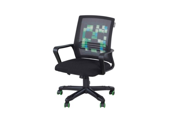 Gamingstuhl, stufenlos höhenverstellbar, Wippmechanik MINECRAFT