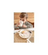 Teller mit Zellulose