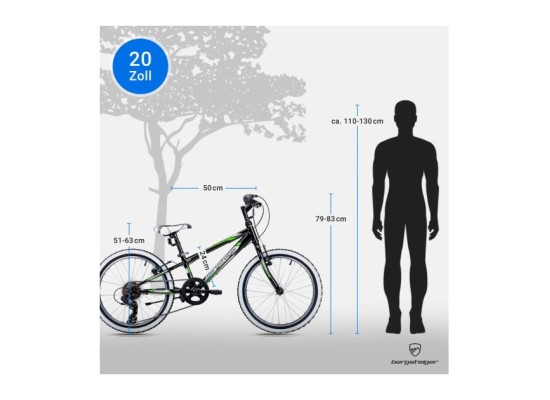 Mountainbike Kansas 20 Zoll / 24 Zoll