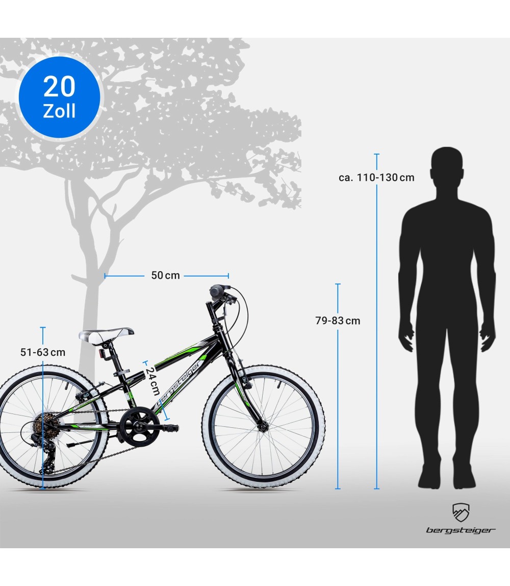 Mountainbike Kansas 20 Zoll / 24 Zoll
