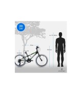 Mountainbike Kansas 20 Zoll / 24 Zoll