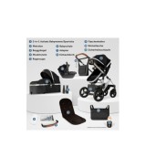 Kinderwagen Nizza + Babyschale