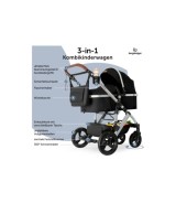Kinderwagen Nizza + Babyschale + Isofix-Station