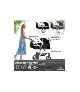 Kinderwagen Nizza + Babyschale + Isofix-Station
