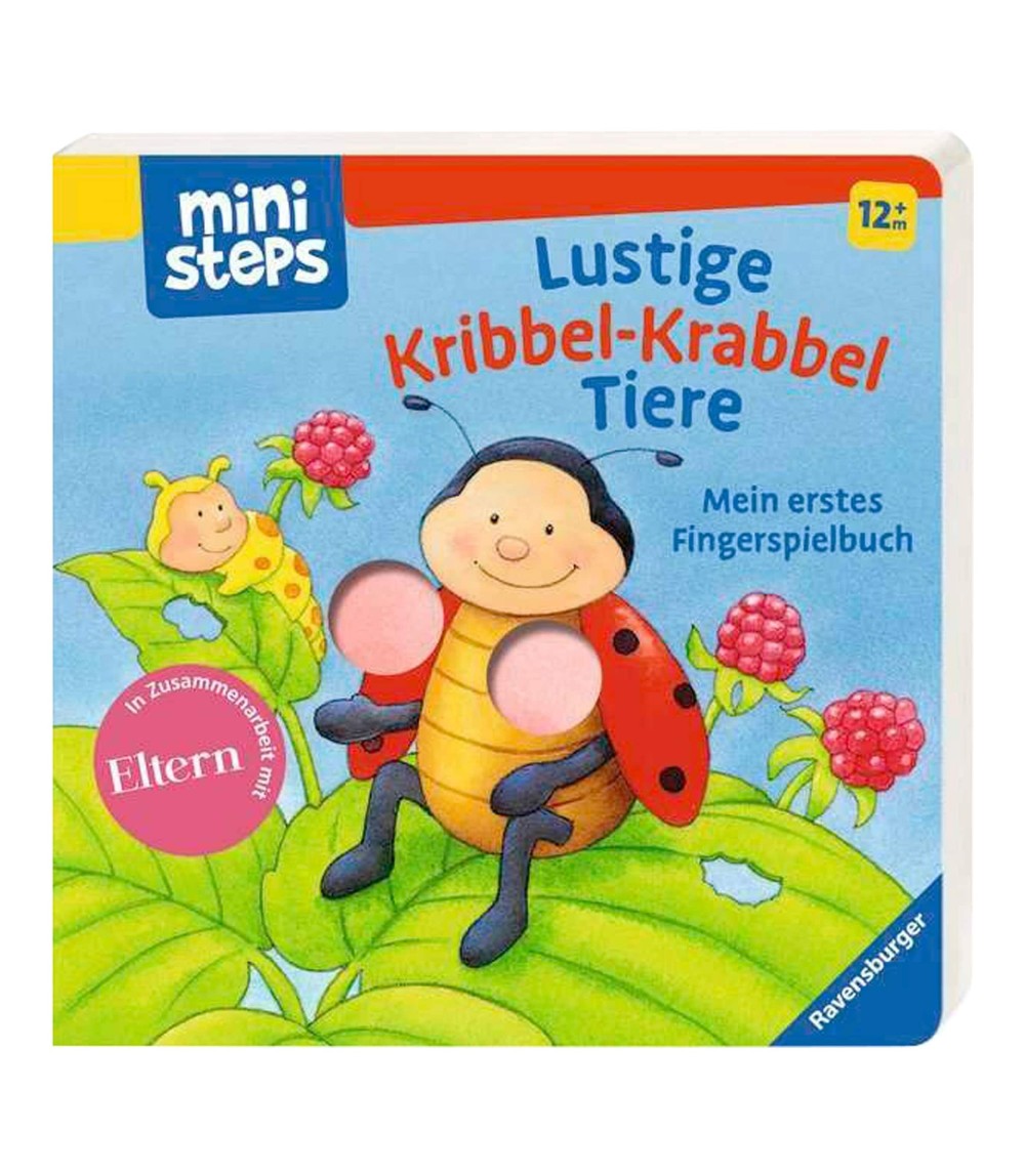 Pappbilderbuch Lustige Kribbel-Krabbel Tiere