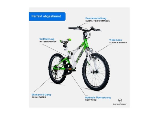 Mountainbike Montreal 20 Zoll / 24 Zoll