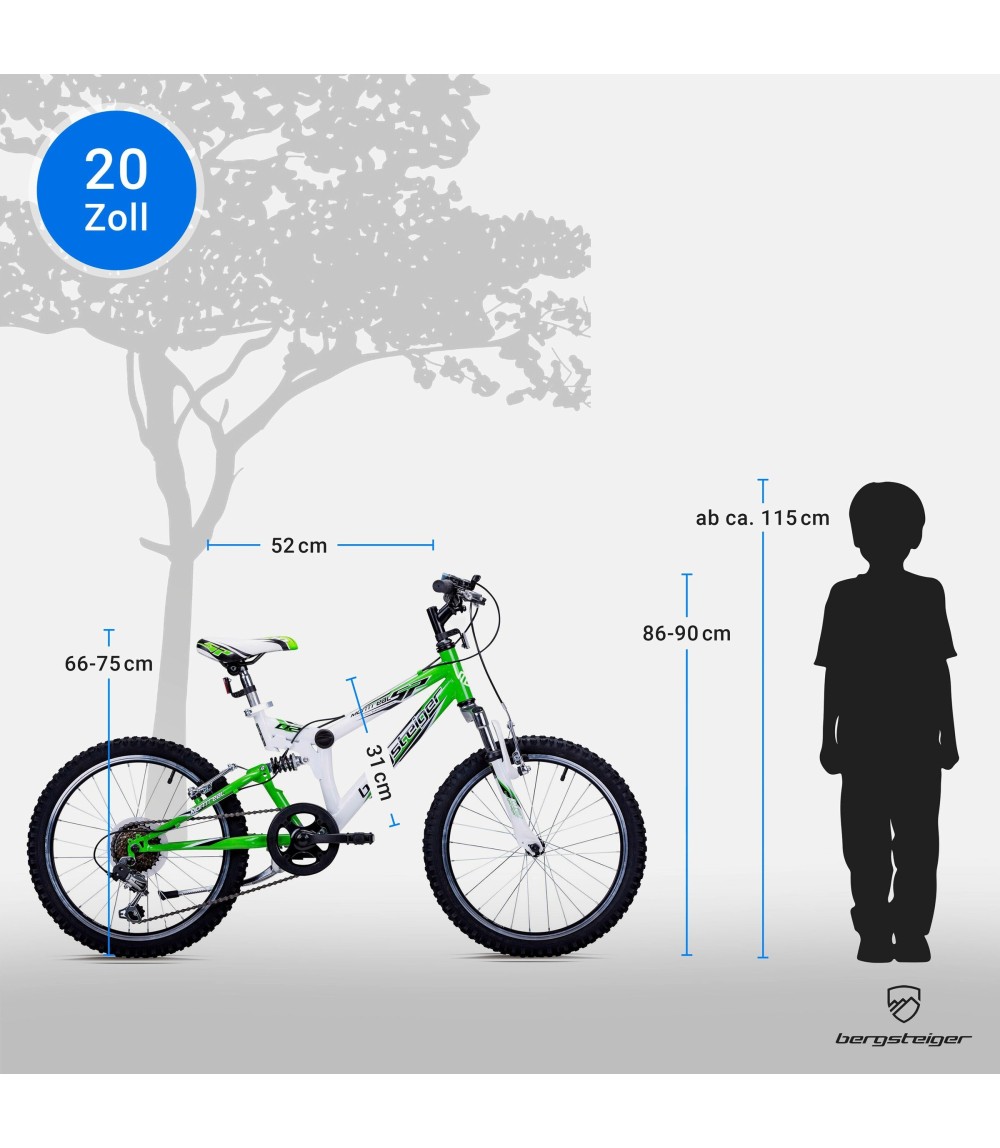 Mountainbike Montreal 20 Zoll / 24 Zoll