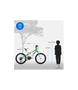 Mountainbike Montreal 20 Zoll / 24 Zoll