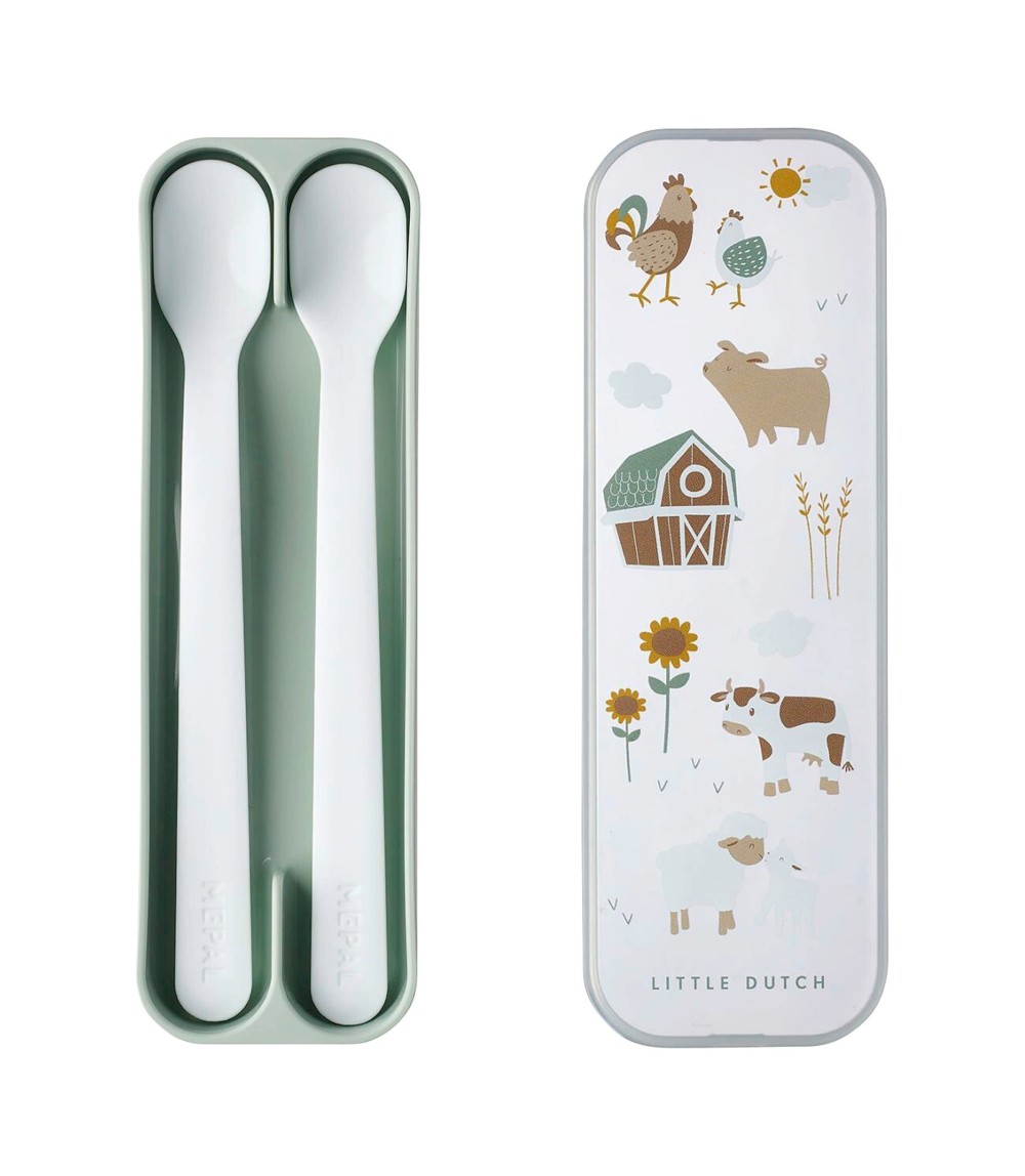 Mepal X Little Dutch 2er-Pack Fütterlöffel