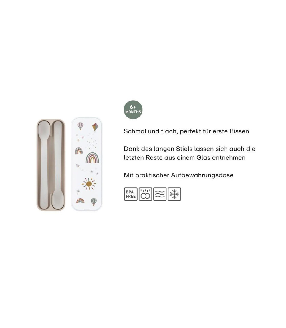Mepal X Little Dutch 2er-Pack Fütterlöffel