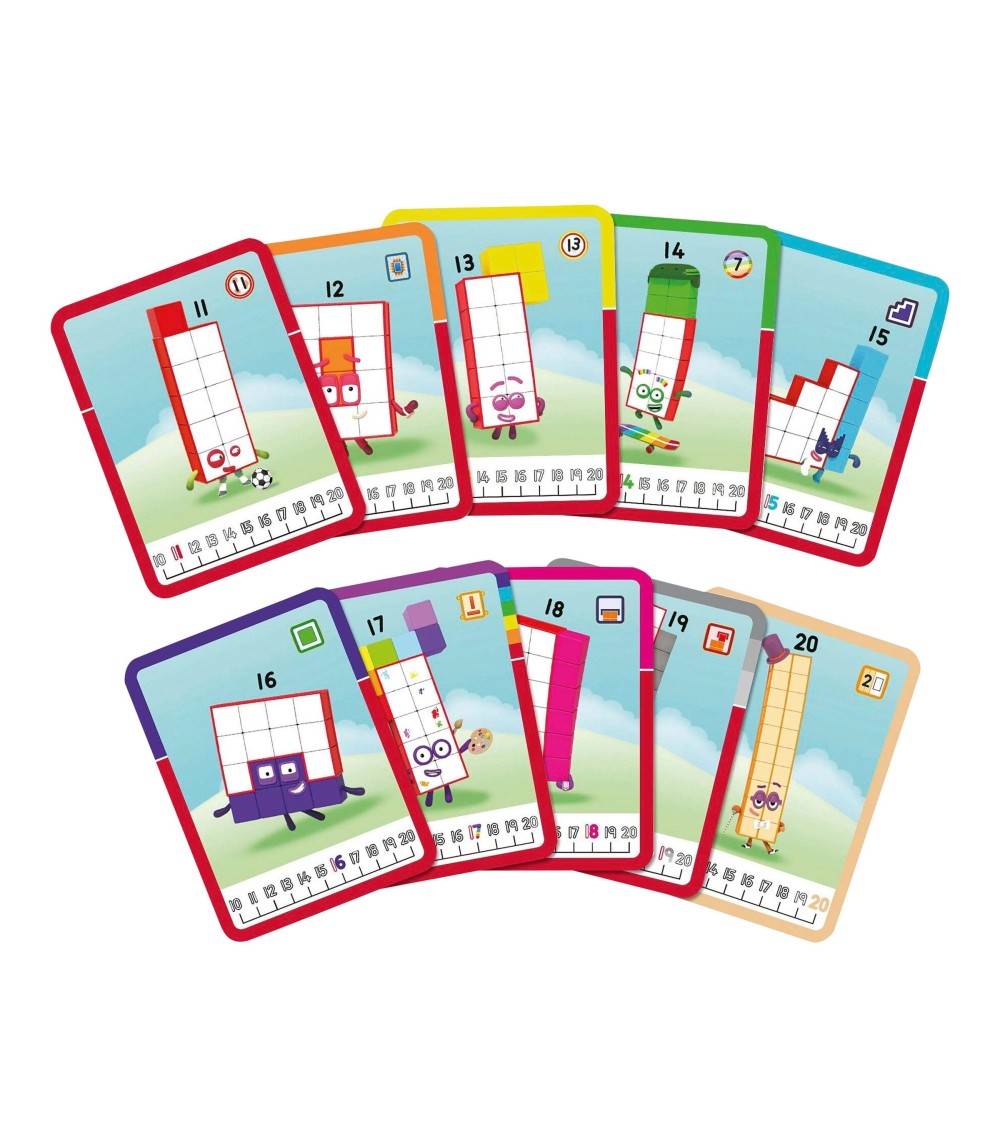 Aktivitätsset MathLink-Steckwürfel Numberblocks 11-20