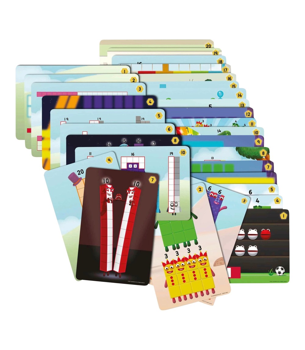 Aktivitätsset MathLink-Steckwürfel Numberblocks 11-20