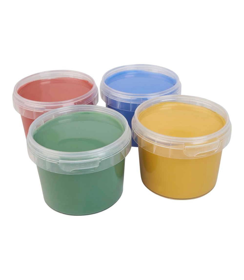 Bio-Fingermalfarbe 4 Farben