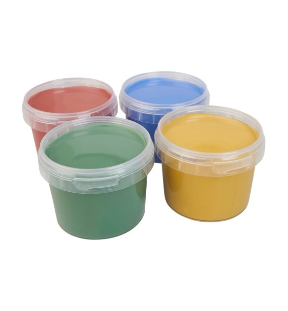 Bio-Fingermalfarbe 4 Farben