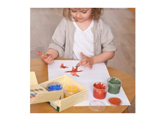 Bio-Fingermalfarbe 4 Farben