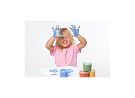 Bio-Fingermalfarbe 4 Farben