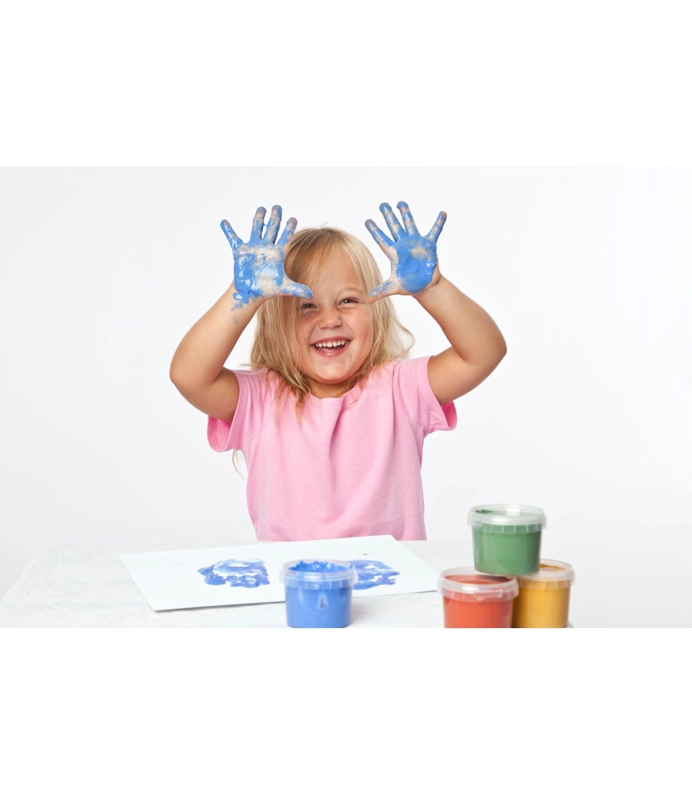 Bio-Fingermalfarbe 4 Farben