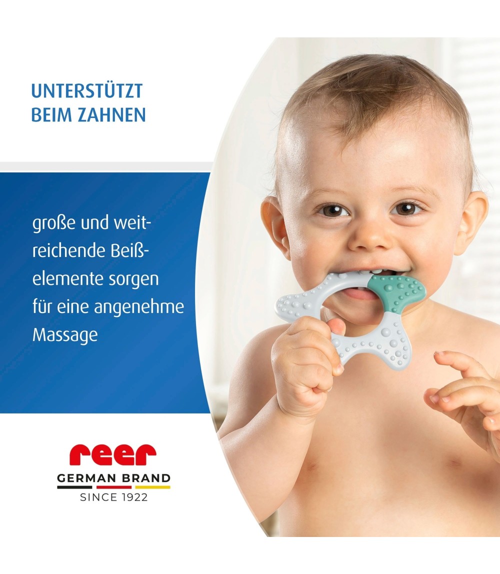 Beißring Stern aus Silikon