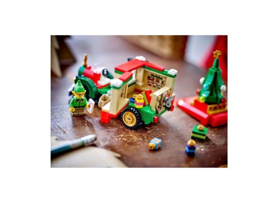 40746 Lieferwagen des Weihnachtsmanns