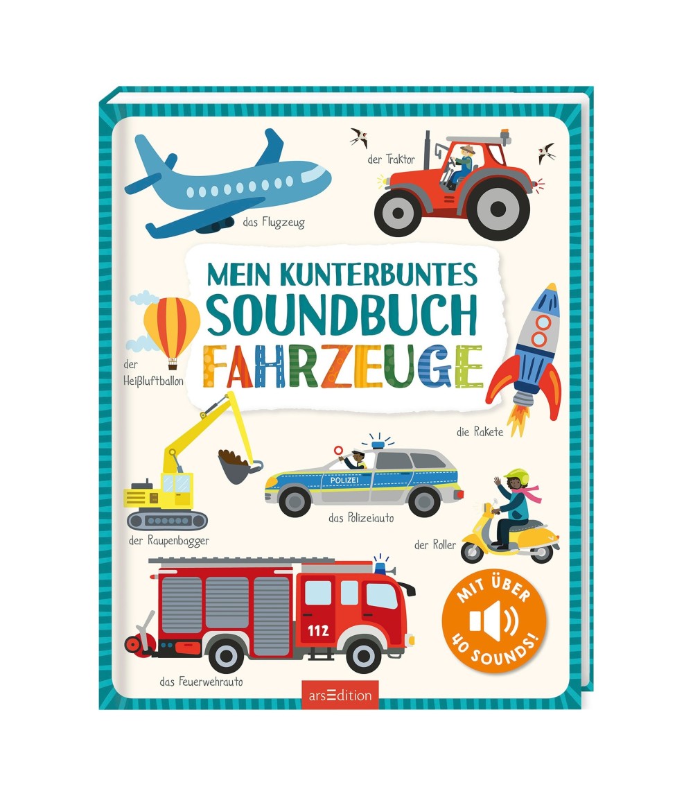 Mein kunterbuntes Soundbuch - Fahrzeuge