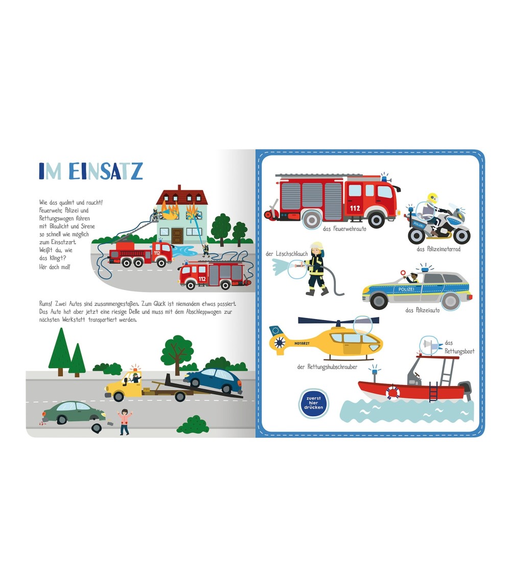 Mein kunterbuntes Soundbuch - Fahrzeuge