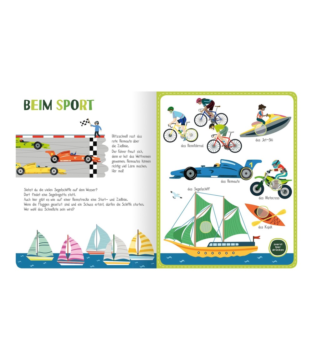 Mein kunterbuntes Soundbuch - Fahrzeuge