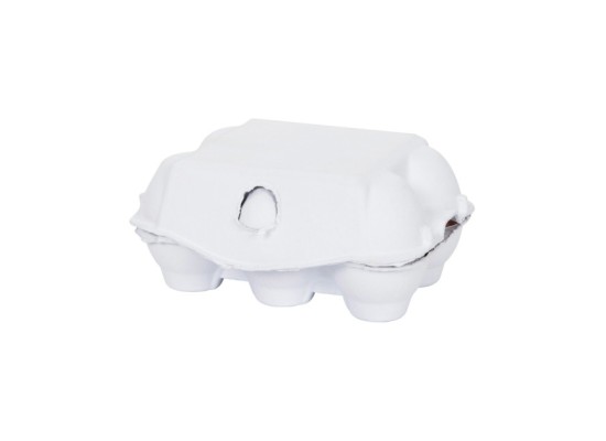 Eier aus Holz 6er-Pack