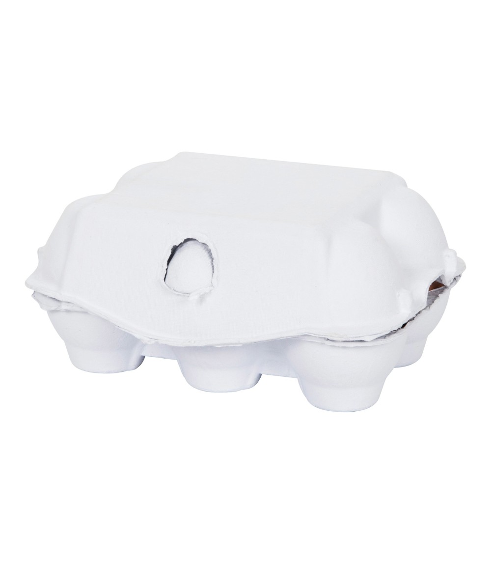 Eier aus Holz 6er-Pack