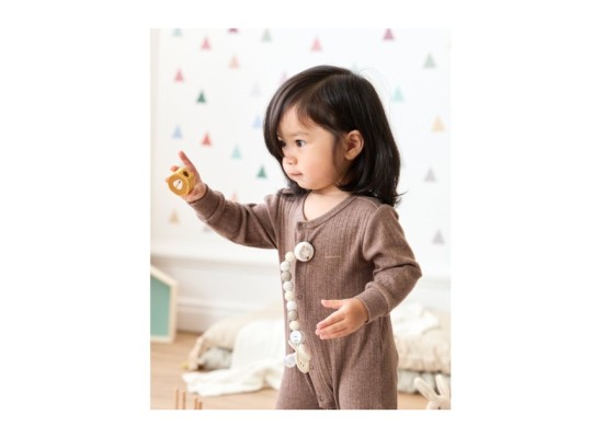 Schnullerkette Stern