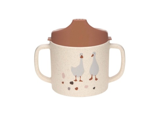 Trinklernbecher mit Henkel mit Zellulose